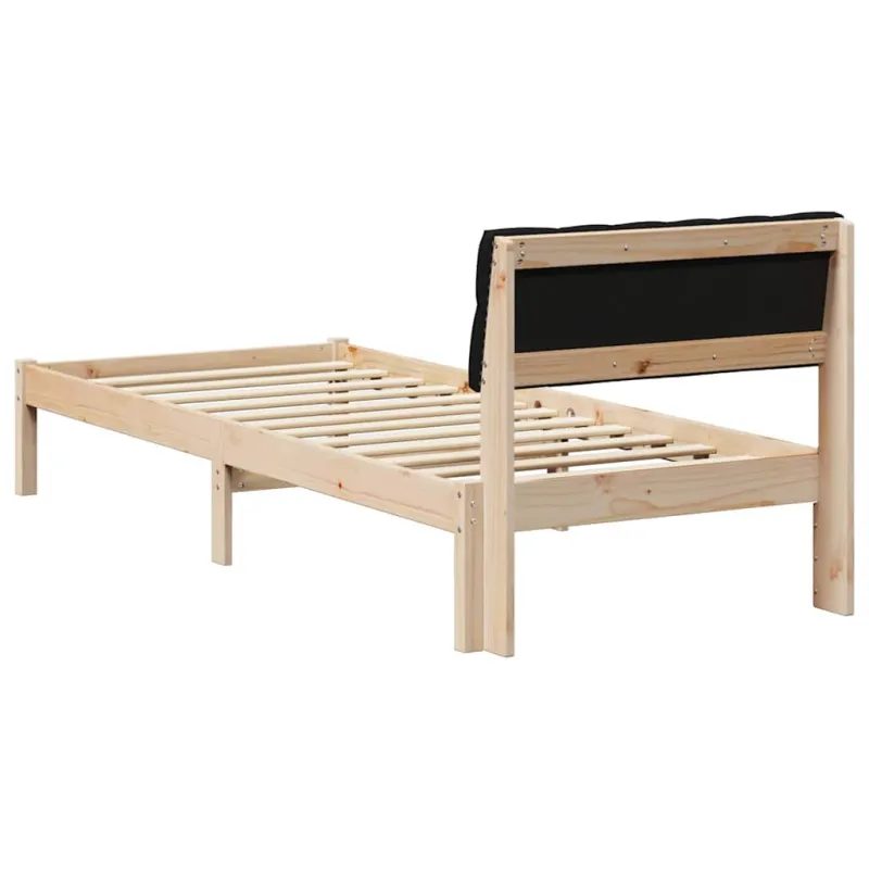 Lovos rėmas Ruda ir juoda 75 x 190 cm Pušies masyvas