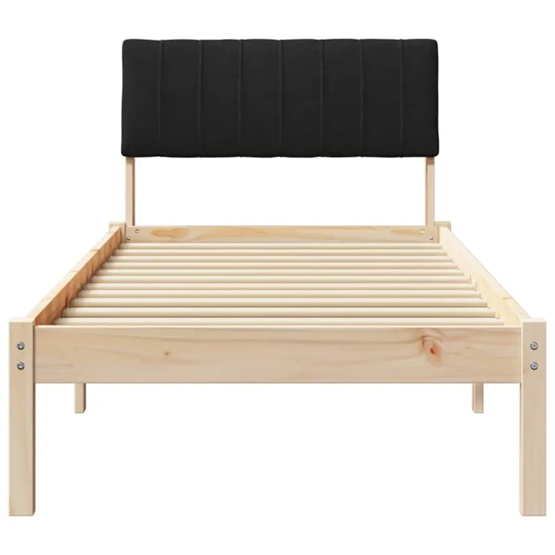Lovos rėmas Ruda ir juoda 75 x 190 cm Pušies masyvas