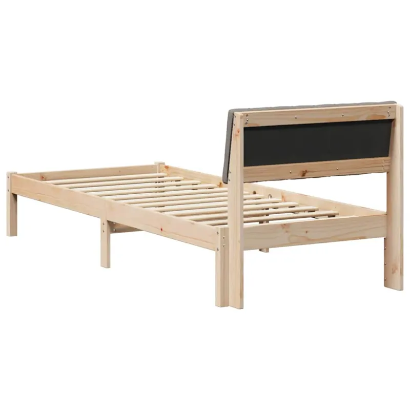 Lovos rėmas Ruda ir taupe 75 x 190 cm Pušies masyvas