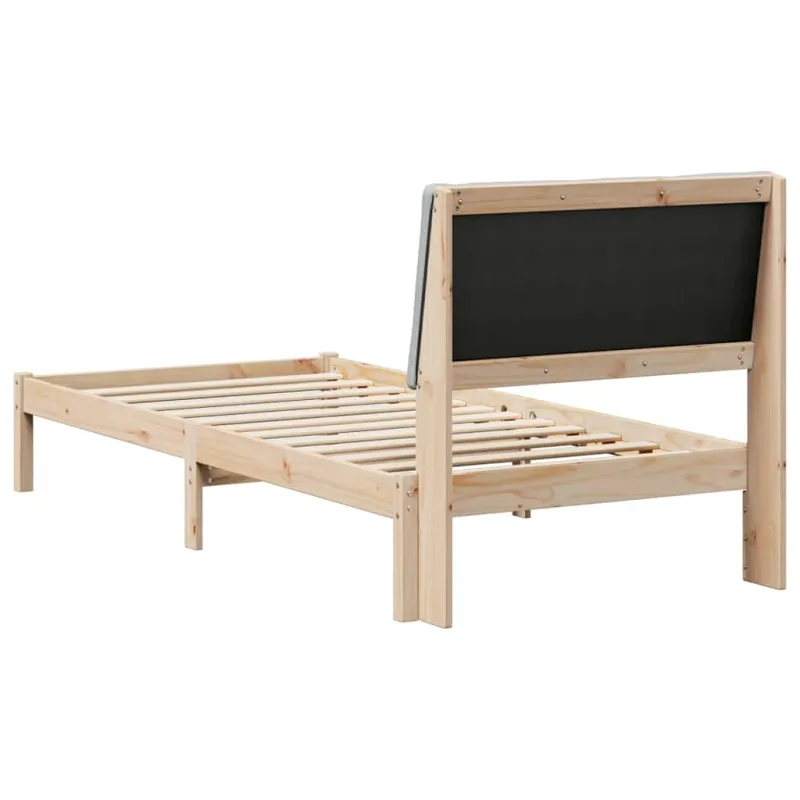 Lovos rėmas Ruda ir šviesiai pilka 100 x 200 cm Pušies masyvas
