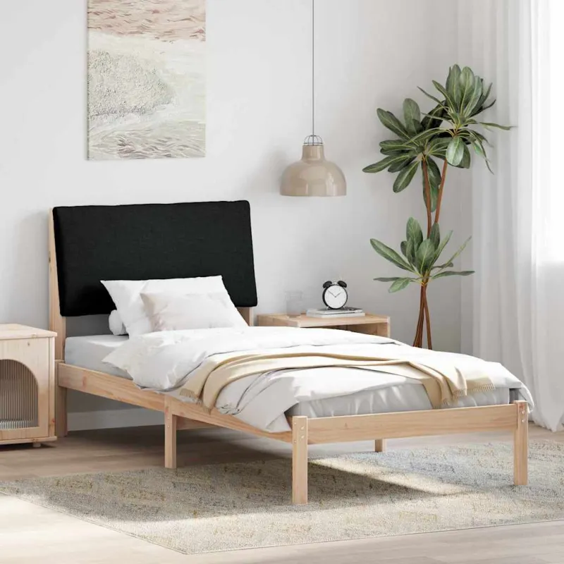 Lovos rėmas Ruda ir juoda 100 x 200 cm Pušies masyvas