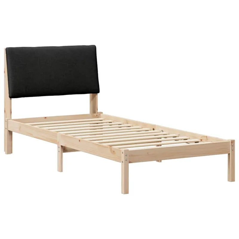 Lovos rėmas Ruda ir juoda 100 x 200 cm Pušies masyvas