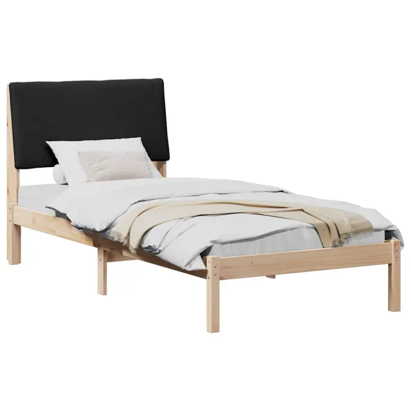 Lovos rėmas Ruda ir juoda 100 x 200 cm Pušies masyvas