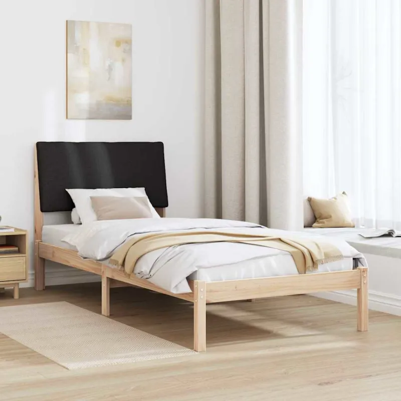 Lovos rėmas Ruda ir juoda 100 x 200 cm Pušies masyvas