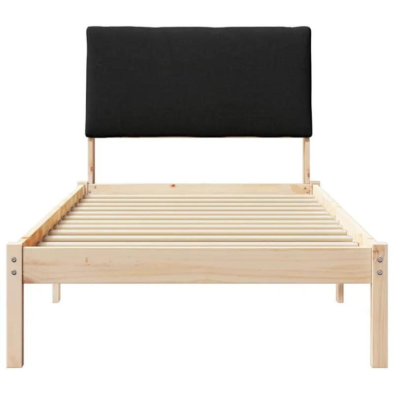 Lovos rėmas Ruda ir juoda 100 x 200 cm Pušies masyvas