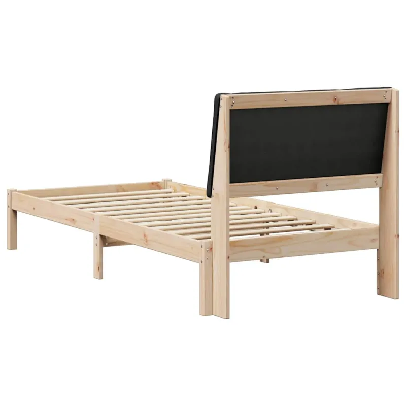 Lovos rėmas Ruda ir juoda 100 x 200 cm Pušies masyvas