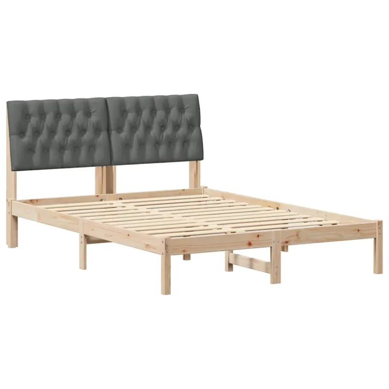 Lovo rėmas su apmuštu galvūgaliu Ruda 135 x 190 cm