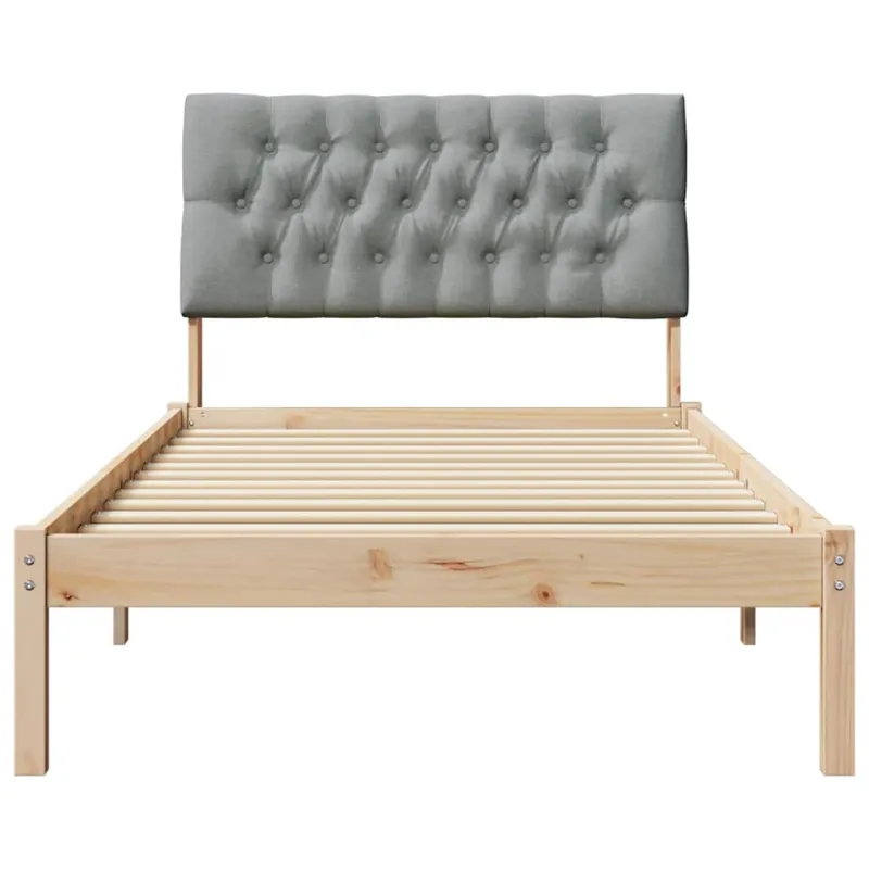 Lovo rėmas su apmuštu galvūgaliu Ruda 100 x 200 cm