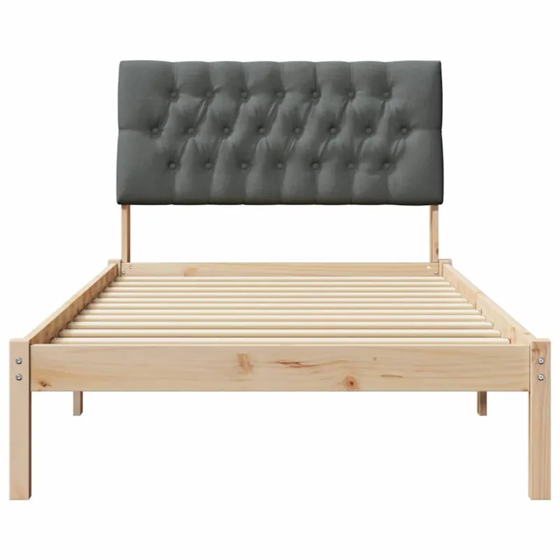 Lovo rėmas su apmuštu galvūgaliu Ruda 100 x 200 cm