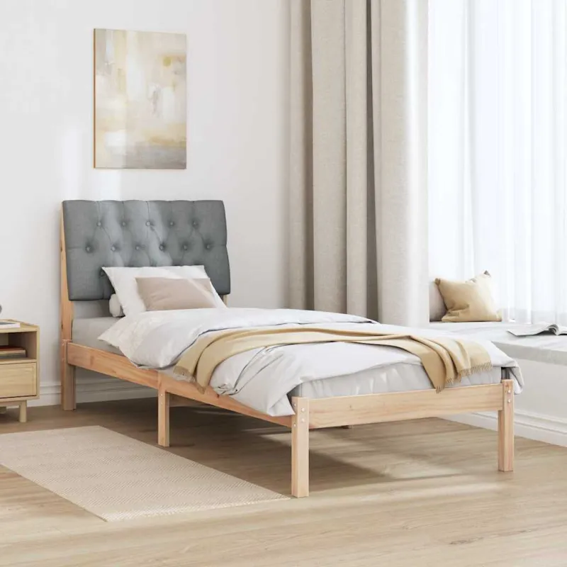 Lovo rėmas su apmuštu galvūgaliu su galvūgalio Ruda 75 x 190 cm