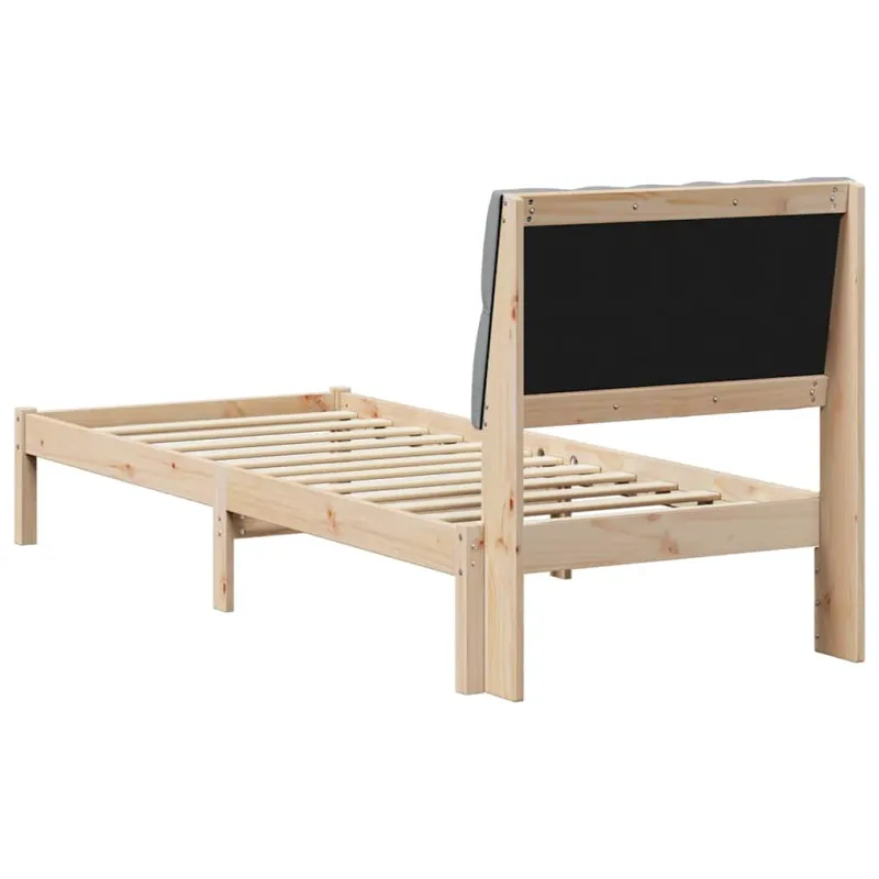 Lovo rėmas su apmuštu galvūgaliu su galvūgalio Ruda 75 x 190 cm