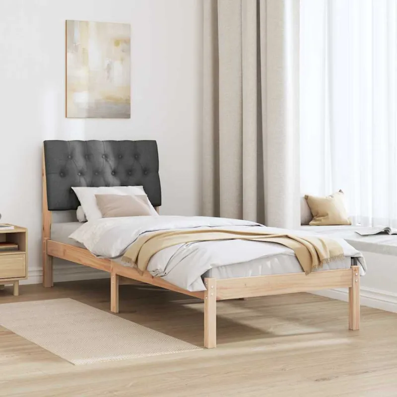Lovo rėmas su apmuštu galvūgaliu su galvūgalio Ruda 75 x 190 cm