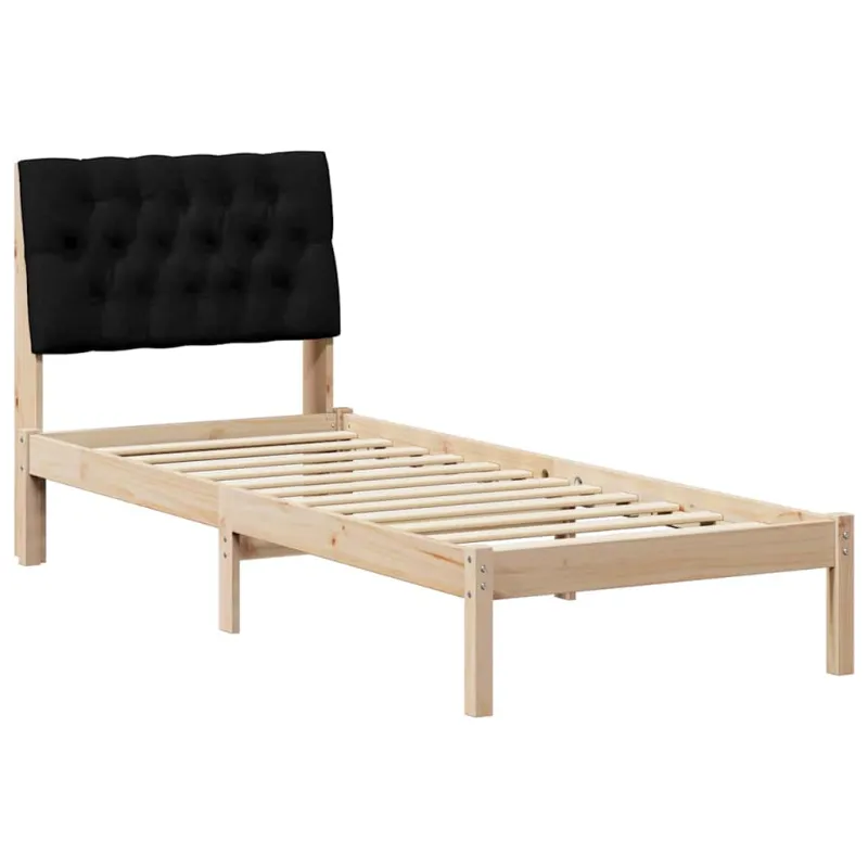 Lovo rėmas su apmuštu galvūgaliu su galvūgalio Ruda 75 x 190 cm