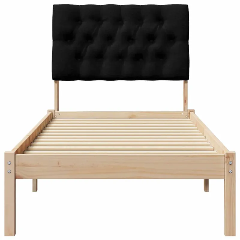 Lovo rėmas su apmuštu galvūgaliu su galvūgalio Ruda 75 x 190 cm