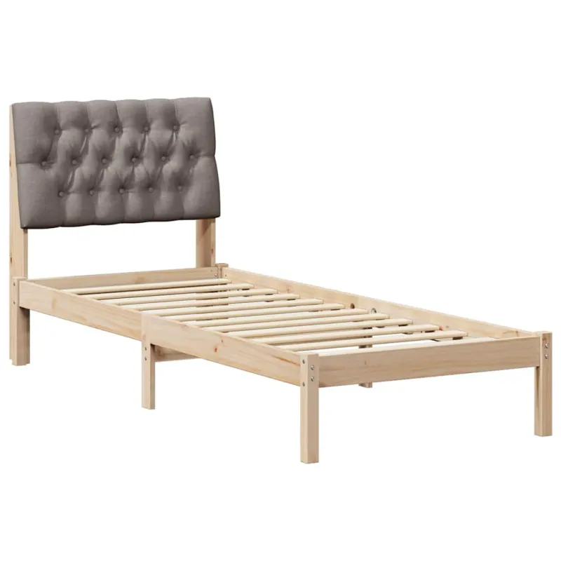 Lovo rėmas su apmuštu galvūgaliu su galvūgalio Ruda 75 x 190 cm
