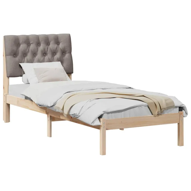 Lovo rėmas su apmuštu galvūgaliu su galvūgalio Ruda 75 x 190 cm