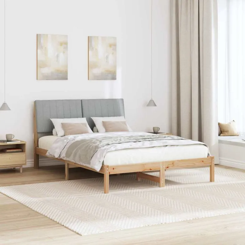 Lovos rėmas Ruda 135 x 190 cm Kietos pušies mediena