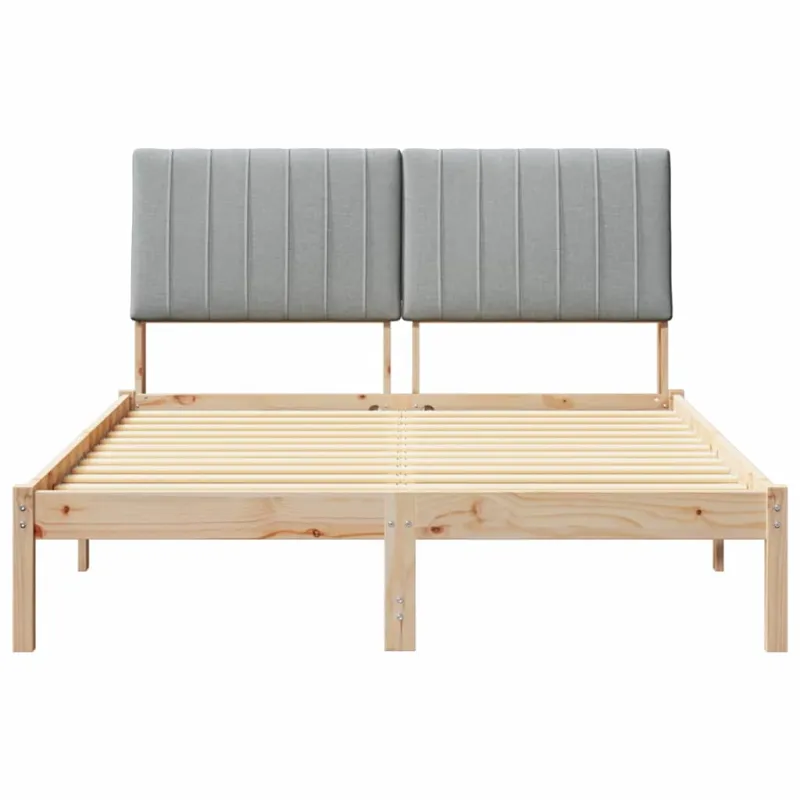 Lovos rėmas Ruda 135 x 190 cm Kietos pušies mediena
