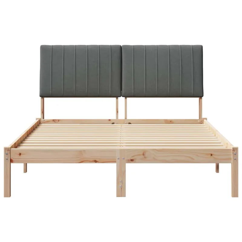 Lovos rėmas Ruda 135 x 190 cm Kietos pušies mediena