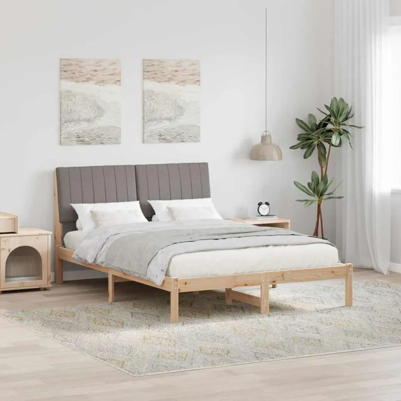 Lovos rėmas Ruda 135 x 190 cm Kietos pušies mediena