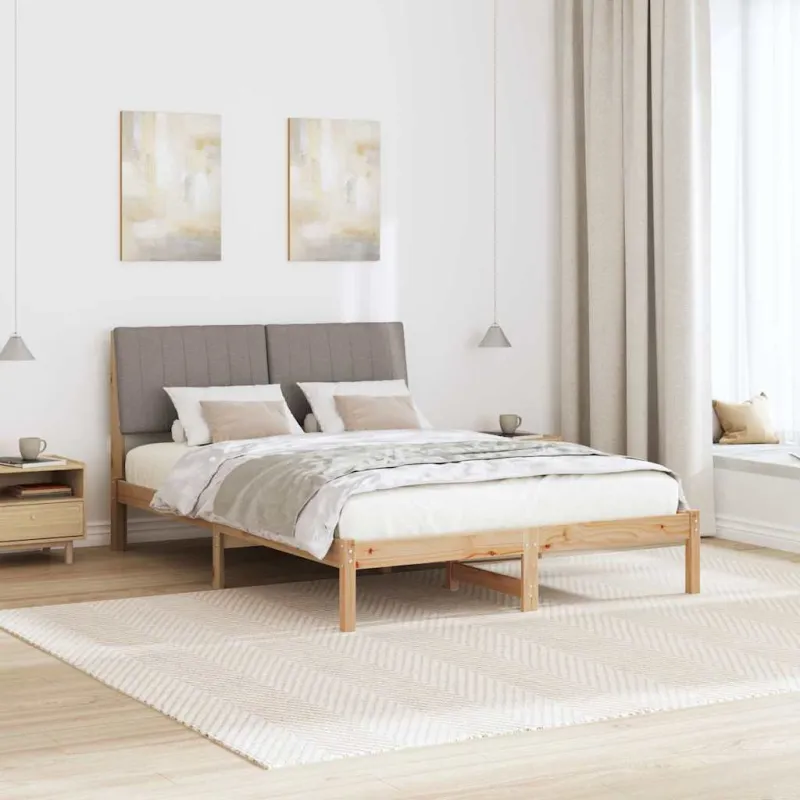 Lovos rėmas Ruda 135 x 190 cm Kietos pušies mediena