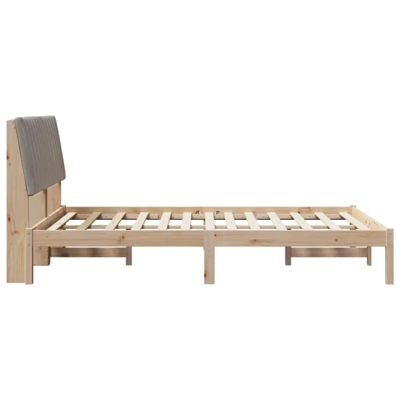Lovos rėmas Ruda 135 x 190 cm Kietos pušies mediena