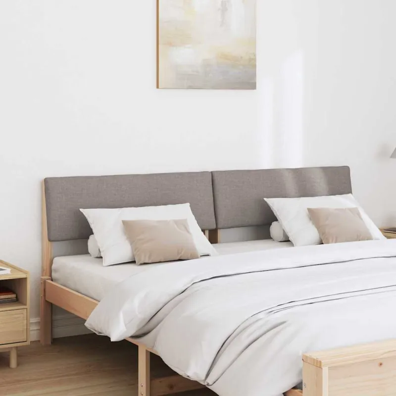Apmušta lovos galvūgalis Taupe 180 cm Kietos pušies mediena
