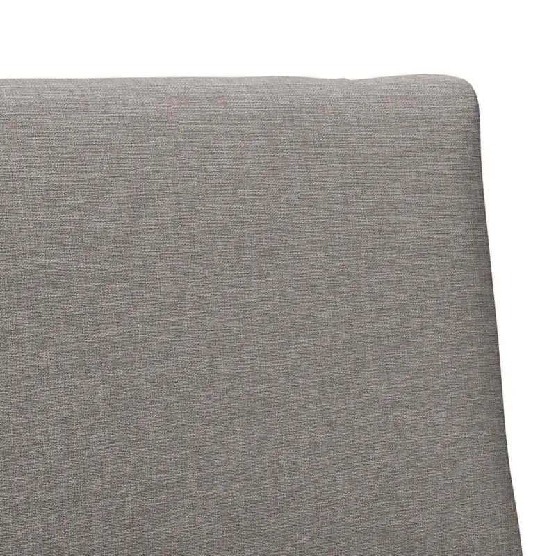 Apmušta lovos galvūgalis Taupe 100 cm Kietos pušies mediena