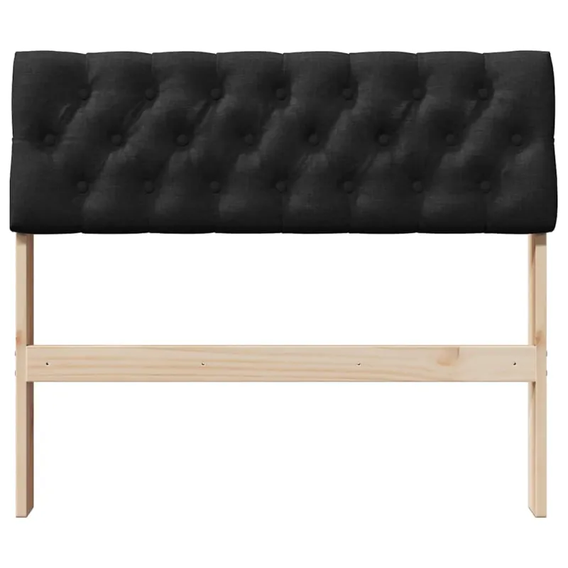 Apmušta lovos galvūgalis Juoda 90 cm Kietos pušies mediena