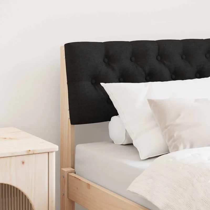 Apmušta lovos galvūgalis Juoda 80 cm Kietos pušies mediena
