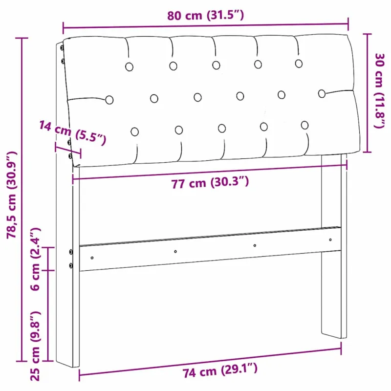 Apmušta lovos galvūgalis Šviesiai pilka 80 cm