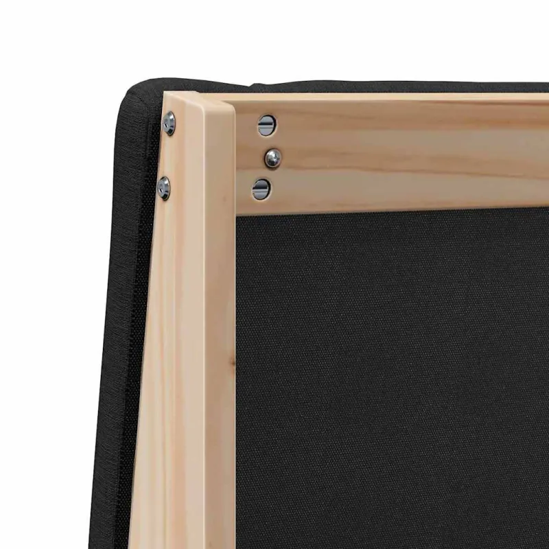 Apmušta lovos galvūgalis Juoda 100 cm Kietos pušies mediena