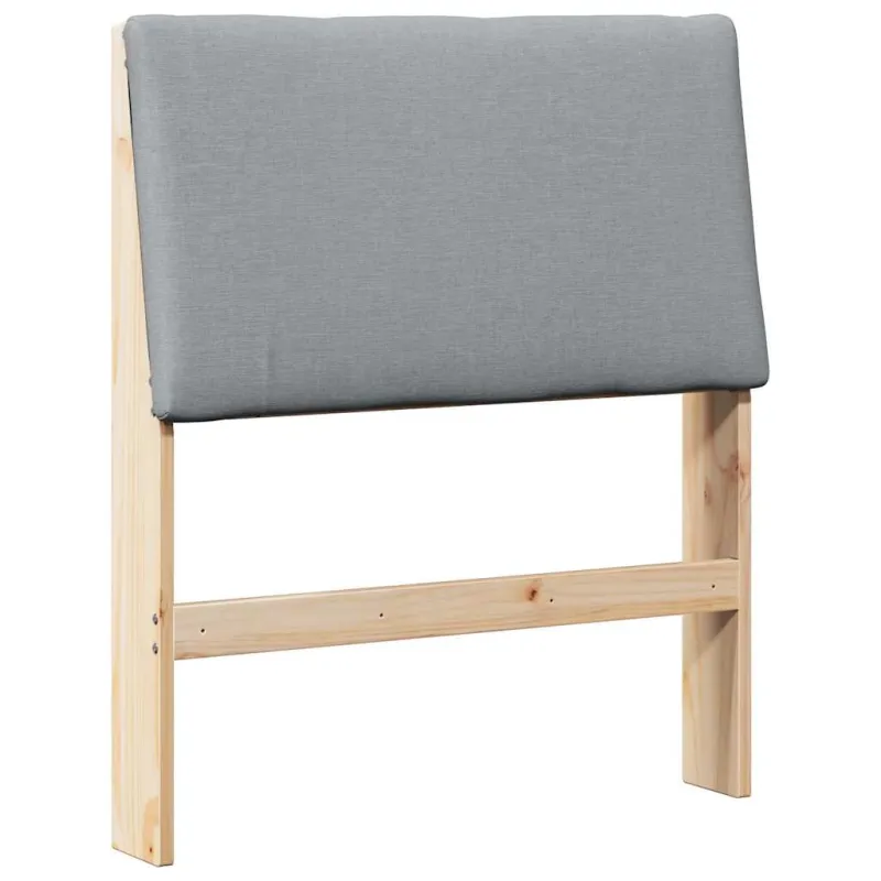 Apmušta lovos galvūgalis Šviesiai pilka 80 cm