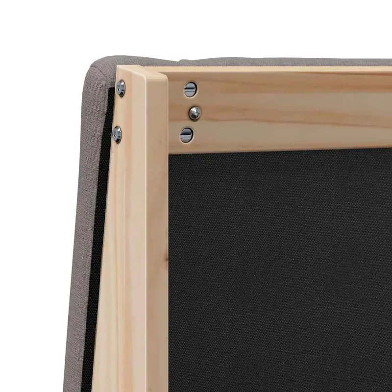 Apmušta lovos galvūgalis Taupe 80 cm Kietos pušies mediena