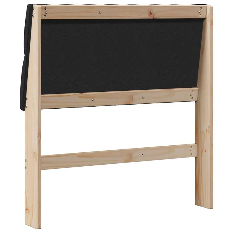 Apmušta lovos galvūgalis Juoda 90 cm Kietos pušies mediena