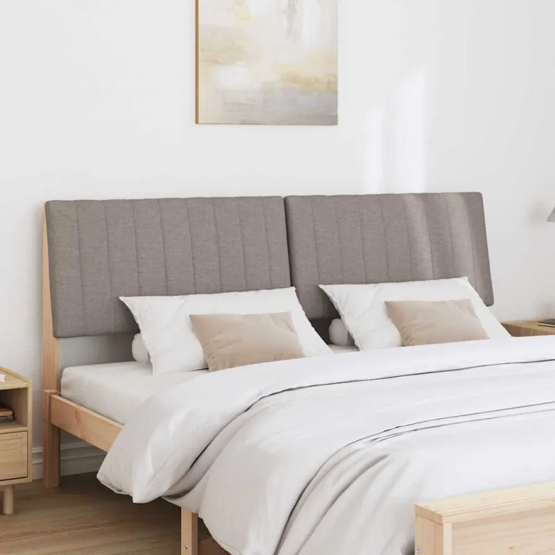 Apmušta lovos galvūgalis Taupe 180 cm Kietos pušies mediena