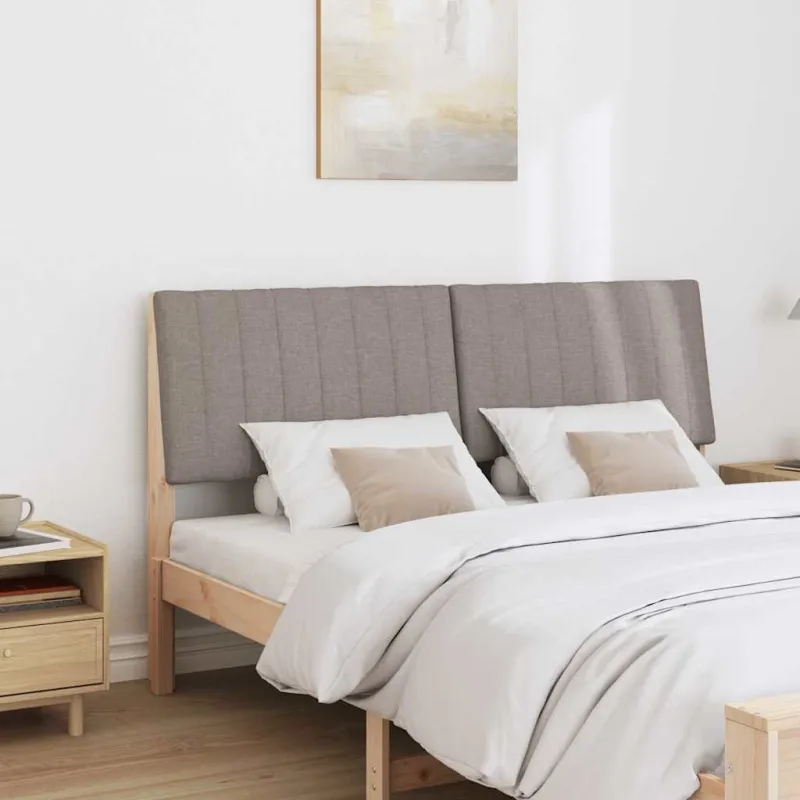 Apmušta lovos galvūgalis Taupe 160 cm Kietos pušies mediena