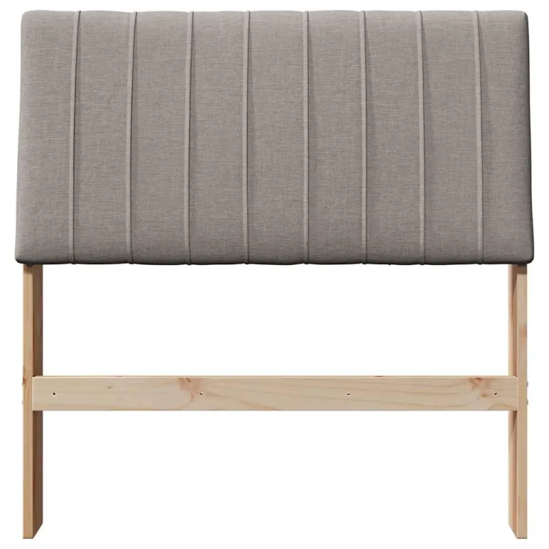 Apmušta lovos galvūgalis Taupe 90 cm Kietos pušies mediena