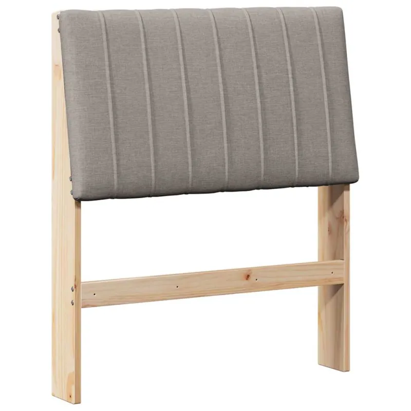 Apmušta lovos galvūgalis Taupe 75 cm Kietos pušies mediena