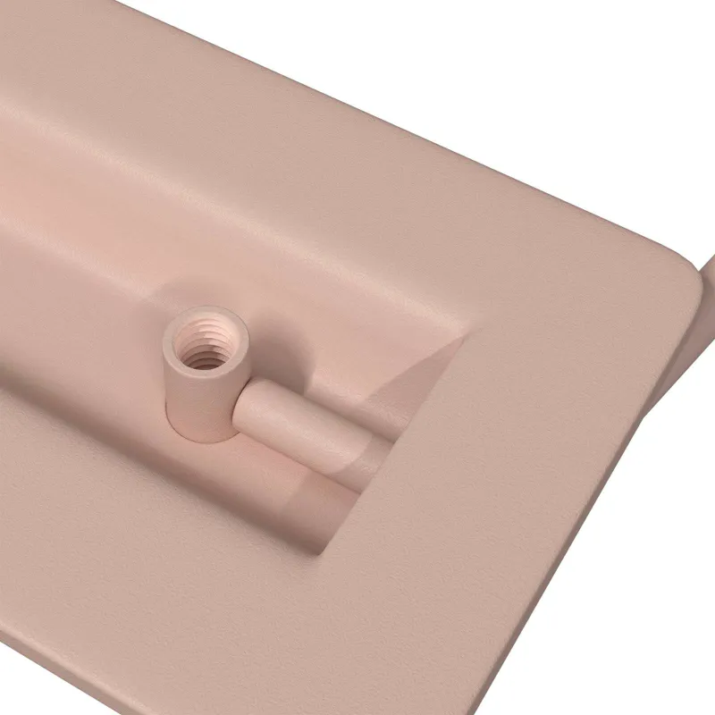 Spintelės Rankenos 2 pcs Rožinė 85 x 45 mm Metalas