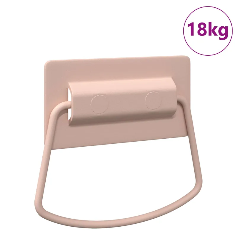 Spintelės Rankenos Rožinė 85 x 45 mm Metalas