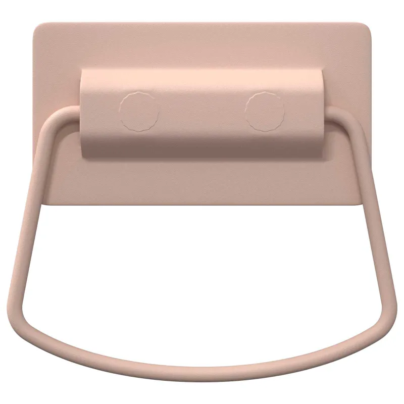 Spintelės Rankenos Rožinė 85 x 45 mm Metalas