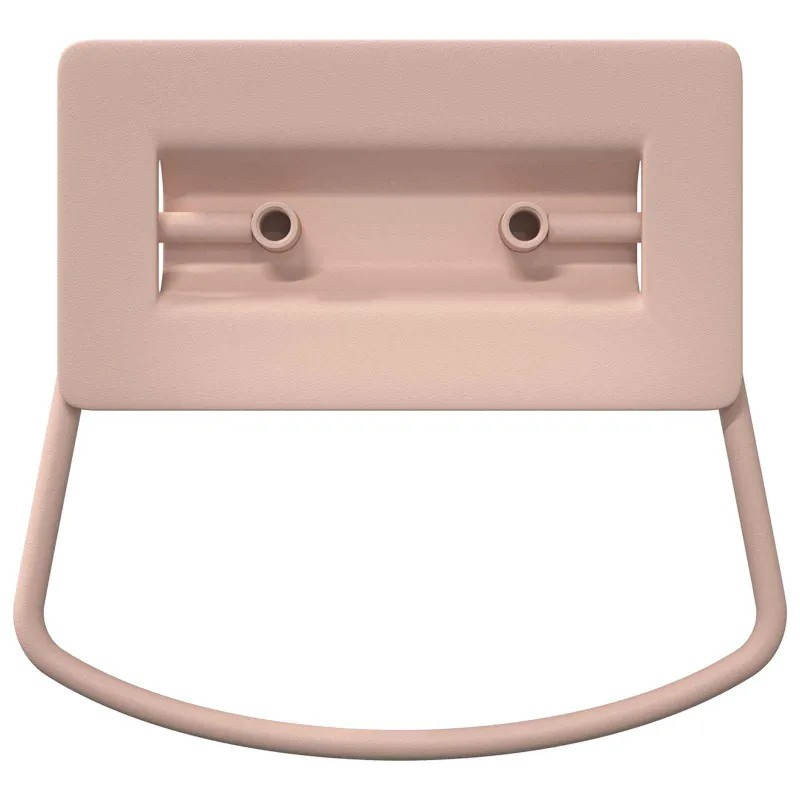 Spintelės Rankenos Rožinė 85 x 45 mm Metalas