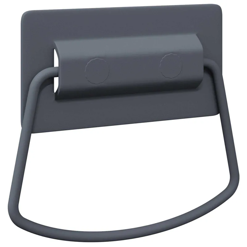 Spintelės Rankenos 12 pcs Antracitas 85 x 45 mm Metalas