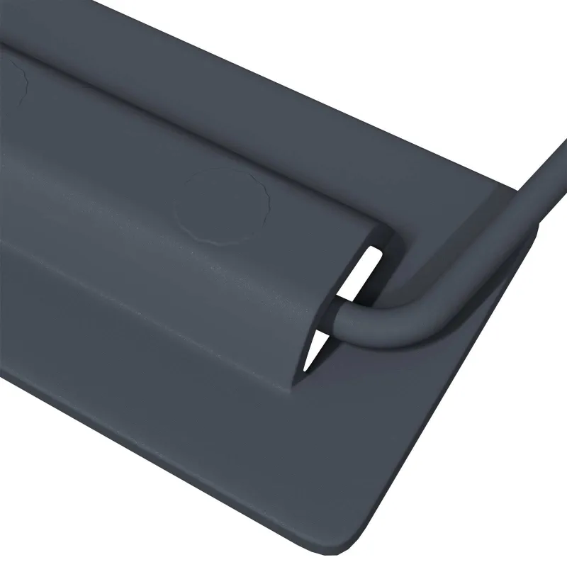 Spintelės Rankenos Antracitas 85 x 45 mm Metalas