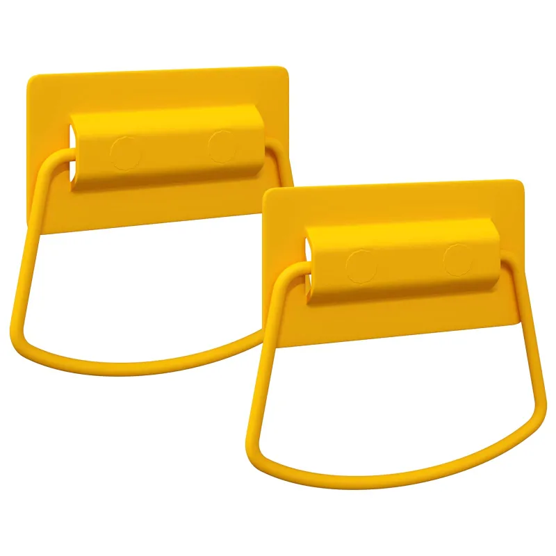 Spintelės Rankenos 2 pcs Garstyčių 85 x 45 mm Metalas