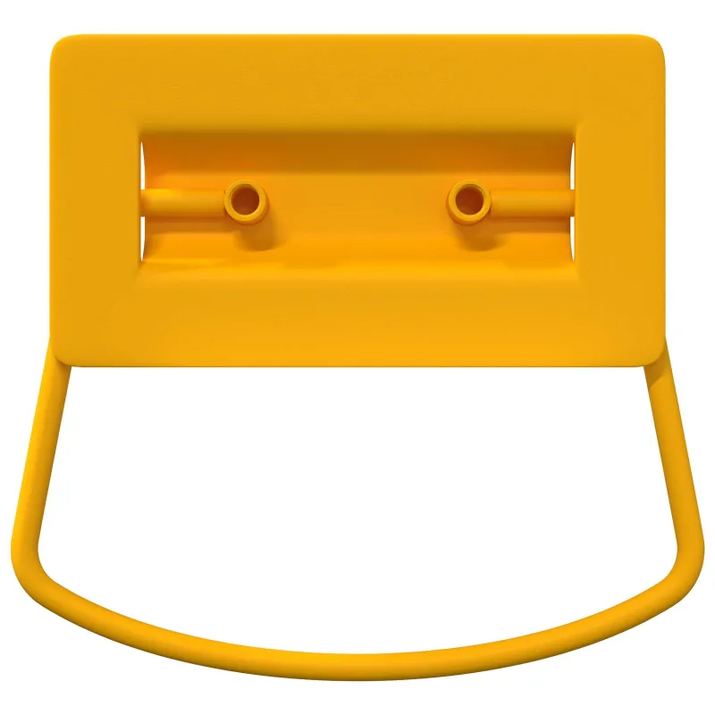 Spintelės Rankenos 12 pcs Garstyčių 85 x 45 mm Metalas