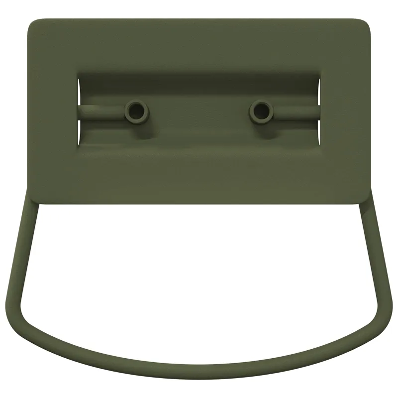 Spintelės Rankenos 12 pcs Alyvuogių žalia 85 x 45 mm Metalas
