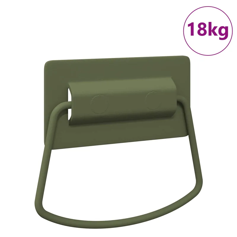 Spintelės Rankenos Alyvuogių žalia 85 x 45 mm Metalas