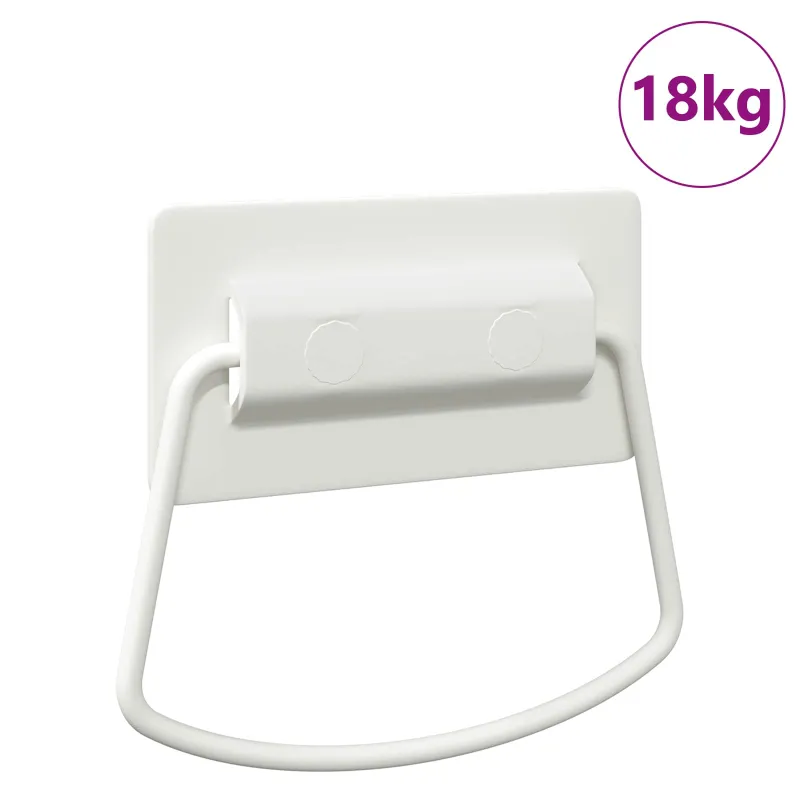 Spintelės Rankenos Balta 85 x 45 mm Metalas
